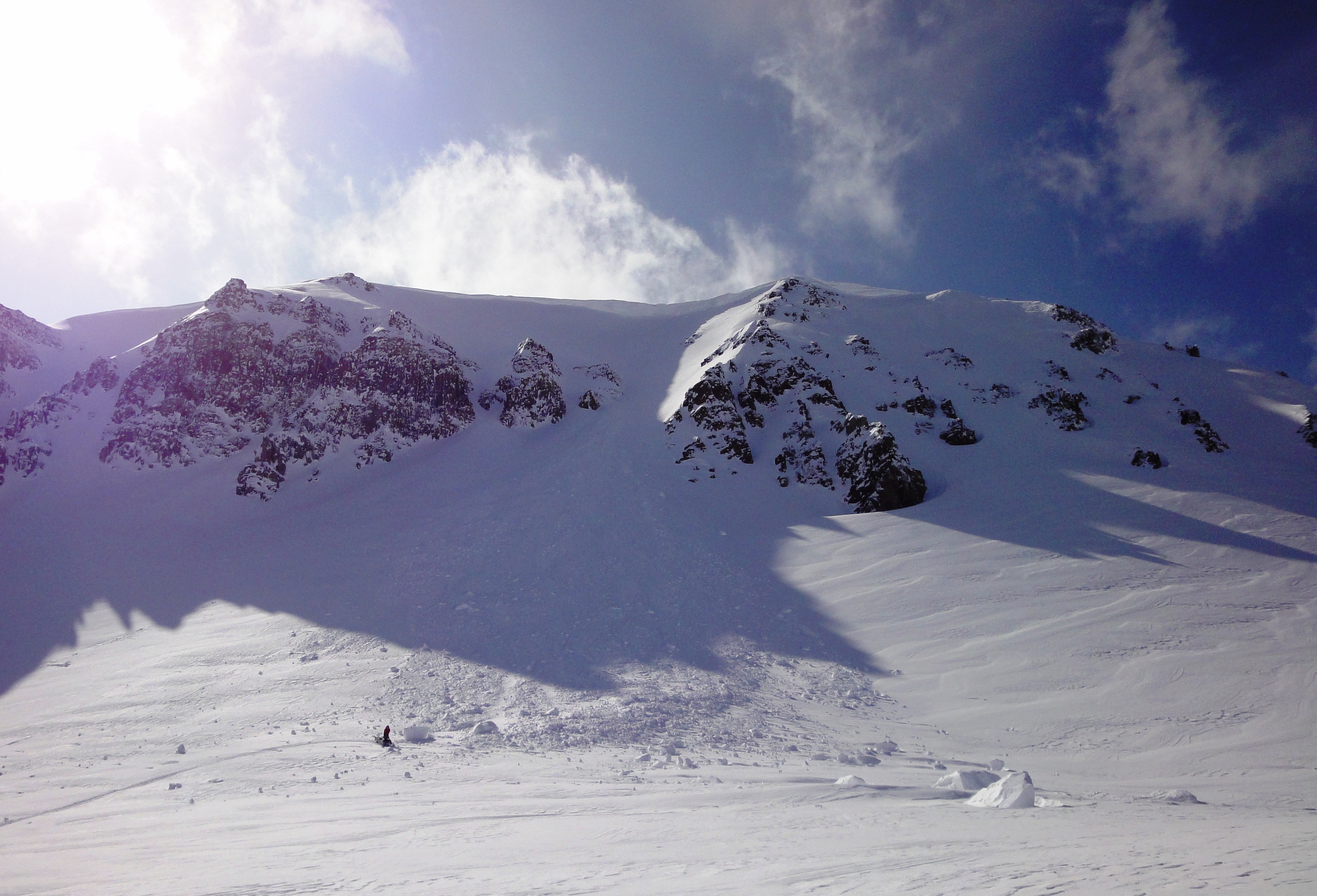 Cornice Break: Sheep Mountain