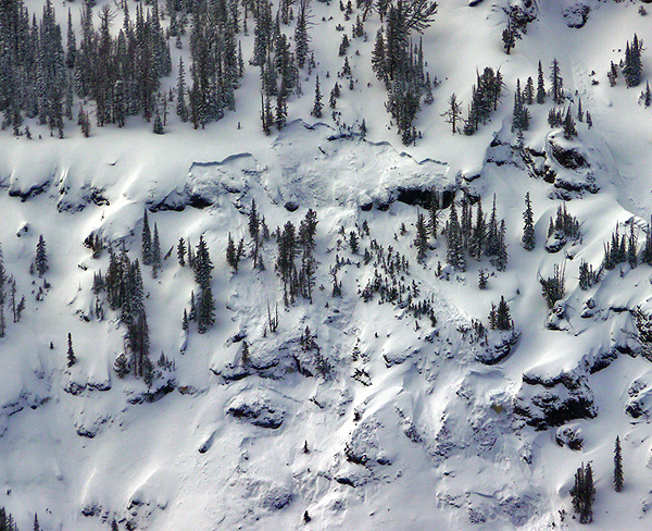 Natural Avalanche Mt Republic - Cooke City 